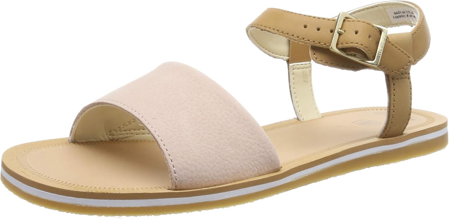 clarks 女孩 skylark pure y 后吊带 凉鞋